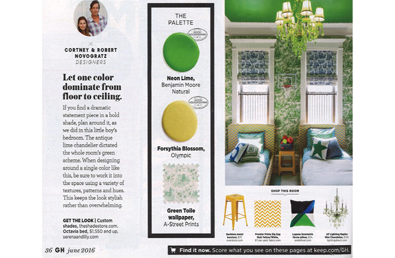 Good Housekeeping, The Novogratz Room 