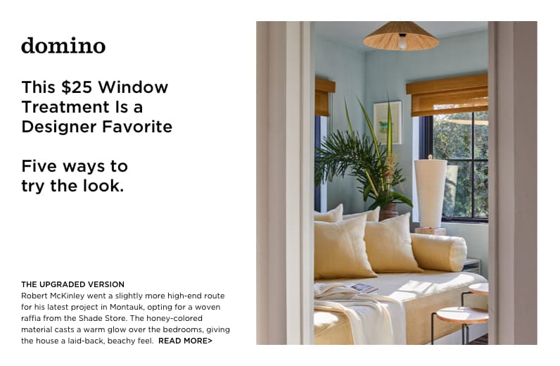 The Shade Store Featured in Domino November 2020 