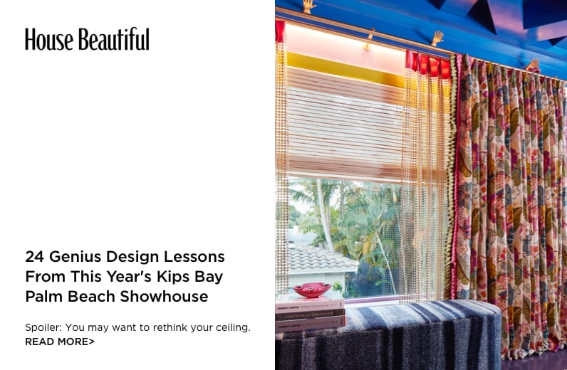 The Shade Store Featured in House Beautiful March 2022