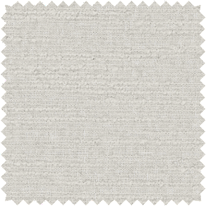 A swatch of Nate Berkus Claude Stripe in Alabaster shows the luxe boucle stripe in a soft white ideal for neutral curtains