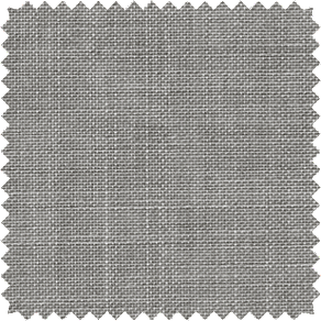 A swatch of Naomi in Glacier for Roller Shades shows an textured weave in a grey color with warm undertones