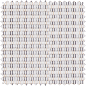 A swatch of Dakota in White shows a textured weave in a soft white ideal for complementing neutral curtains