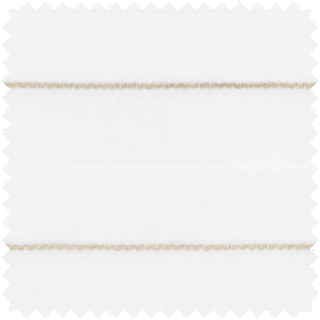 A swatch of Martyn Lawrence Bullard's Sahara Stripe in Desert shows a sandy colored horizontal stripe